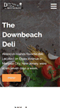Mobile Screenshot of downbeachdeli.net